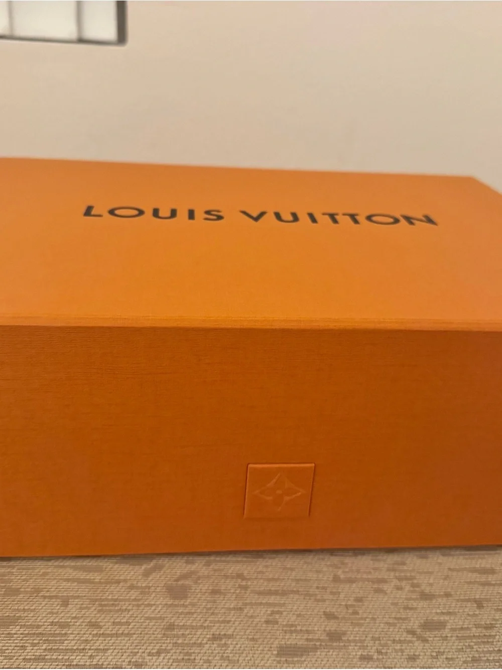 Louis Vuitton Orange Gift Box